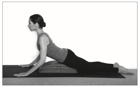 Cobra yoga pose with Backbridge