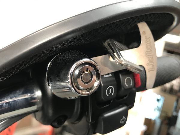 sportster helmet lock