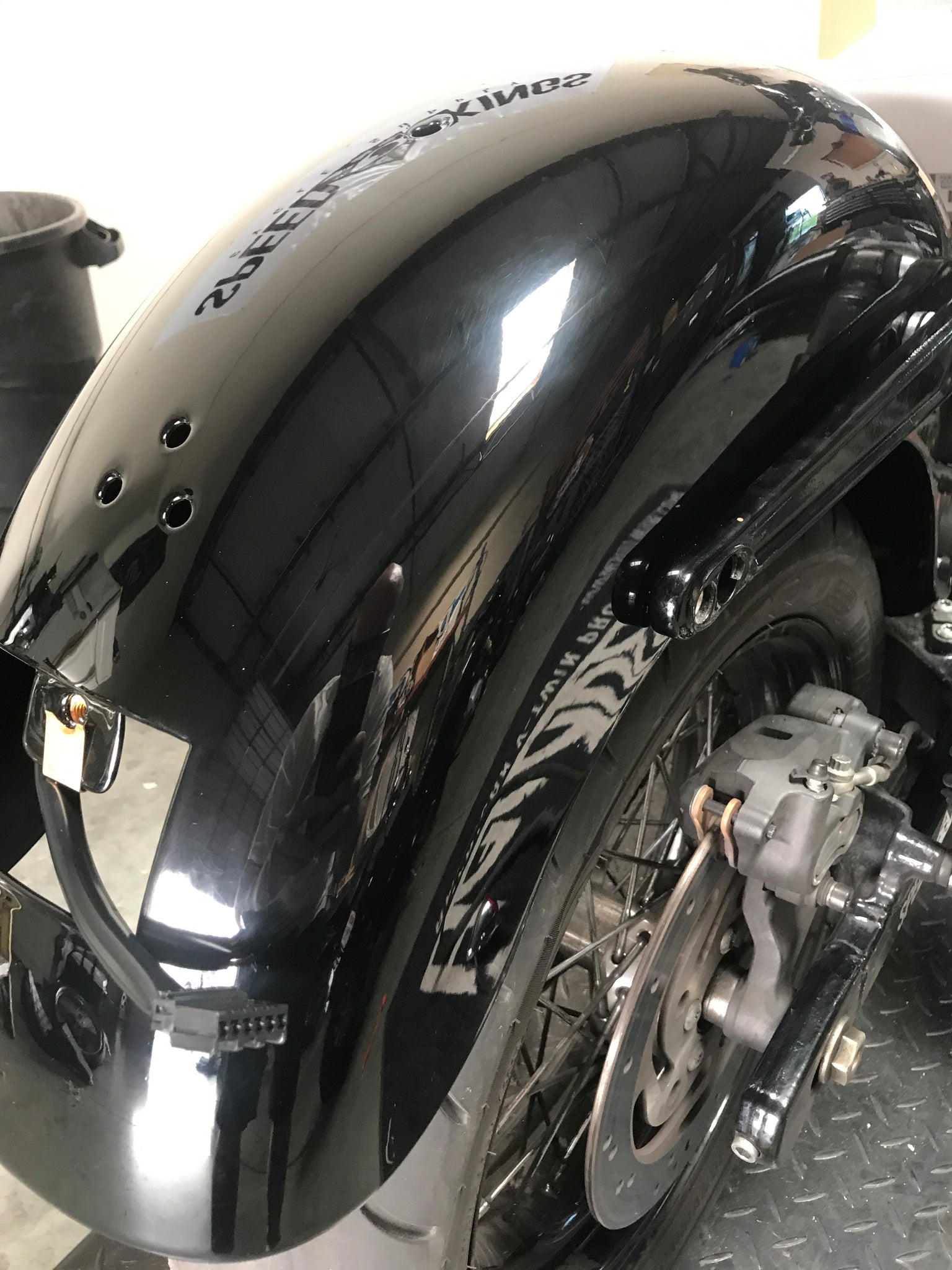 dyna rear fender kit