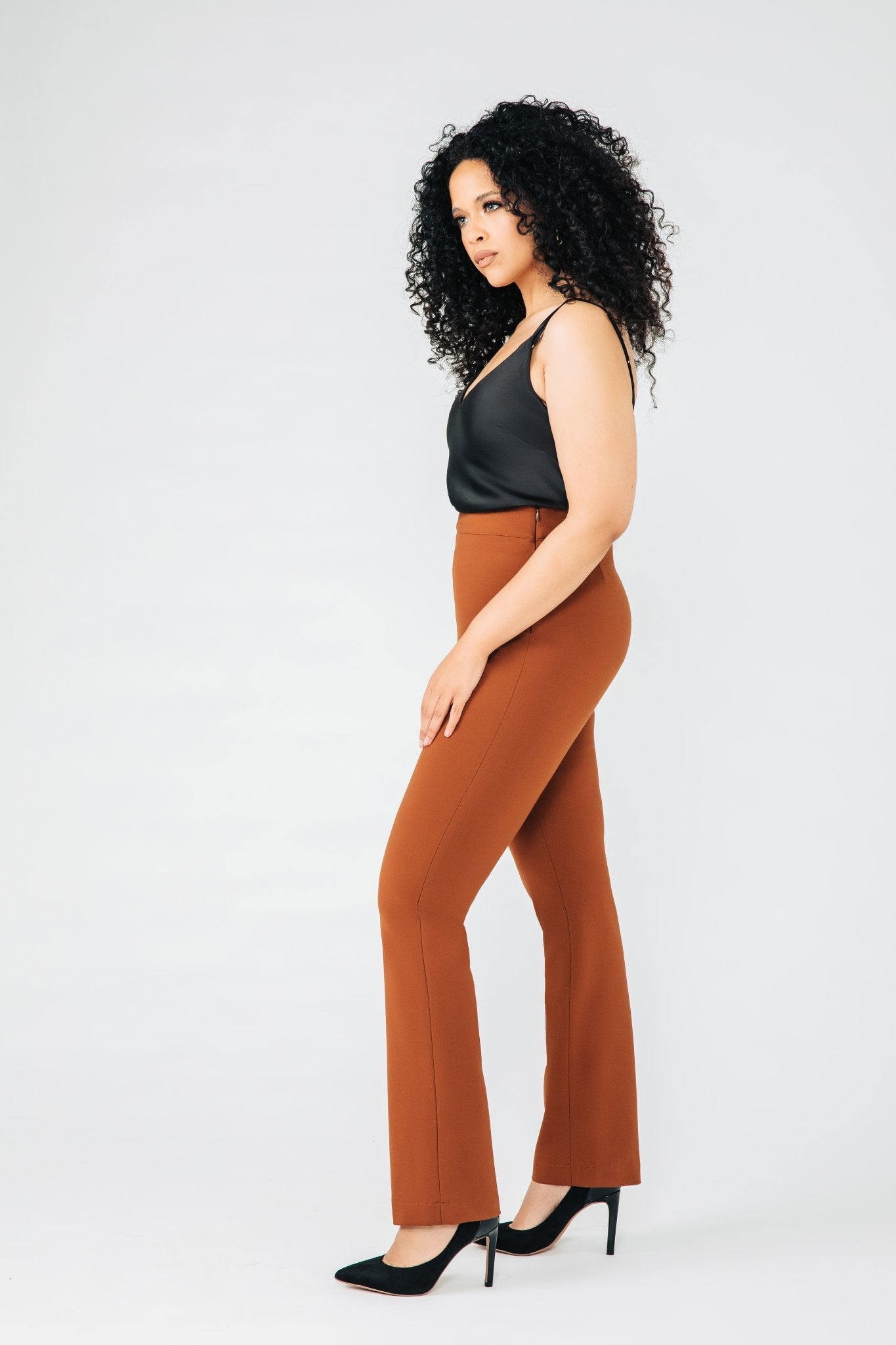 Red Brennan Straight Leg Ponte Pant – Chloe Kristyn