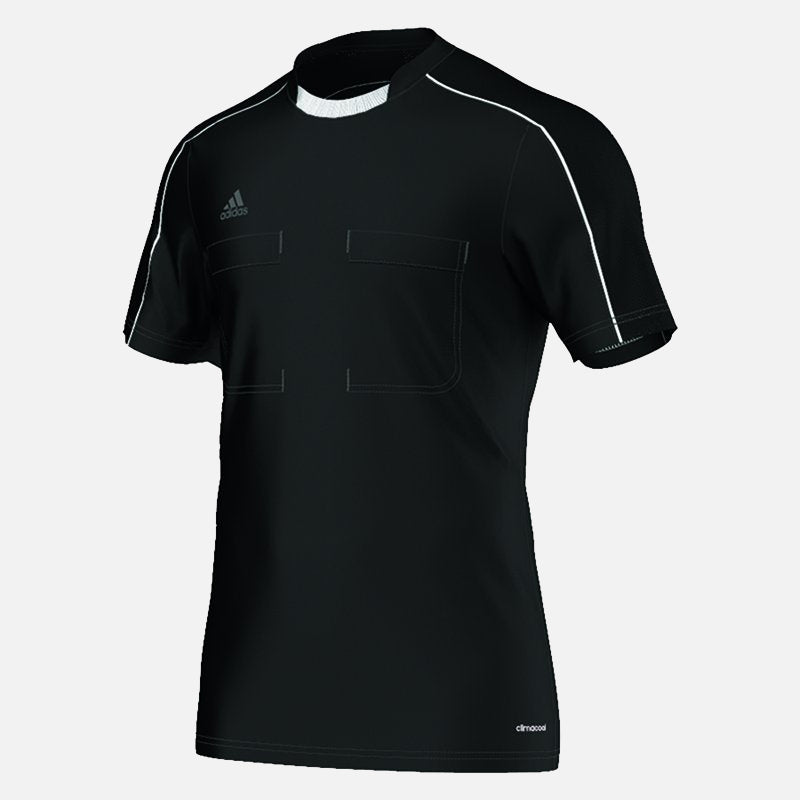 Espesar Rectángulo Enjuague bucal Adidas 16 Short Sleeve Referee Jersey - Black – Whistler Sports
