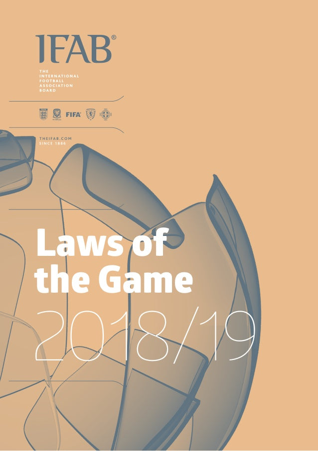 IFAB Laws of the Game 20182019 Whistler Sports