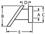 armstrong beveled pe tube