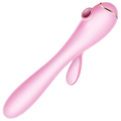 Erocome - Apus Rabbit Clitoral Air Stimulator Vibrator (Pink) -  Rabbit Dildo (Vibration) Rechargeable  Durio.sg