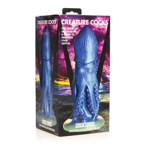 Hell Kiss Twisted Tongues Silicone Dildo