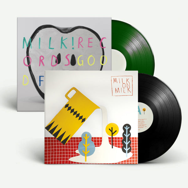 Kurt Vile Bottle It In Orange Yellow Splatter Double Vinyl Lp In Die Cut Sleeve Dinked Exclusive 001