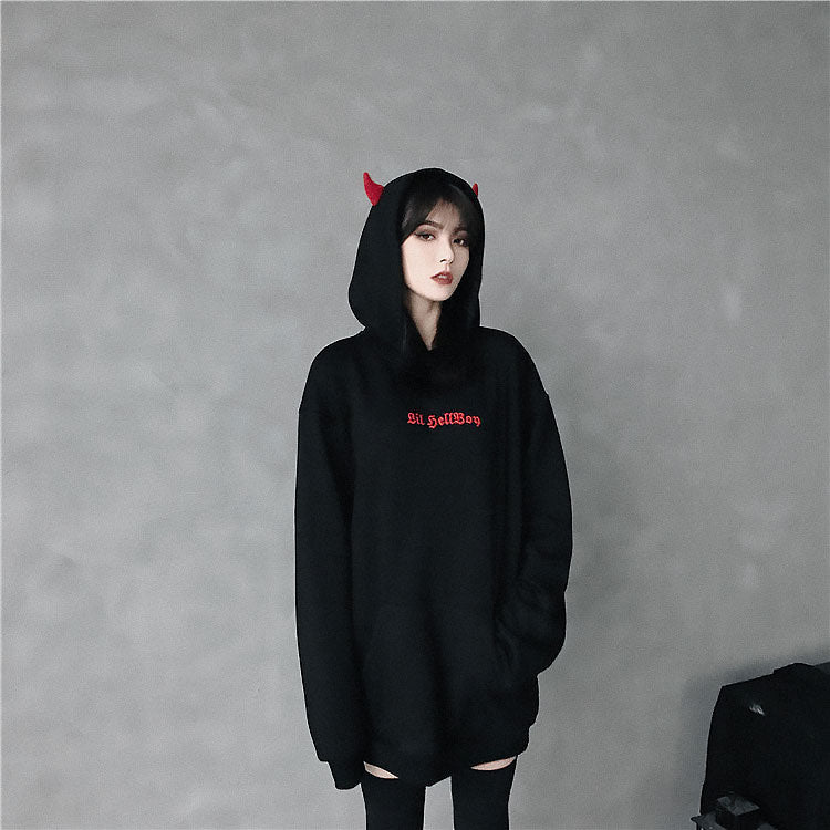 devil hoodie