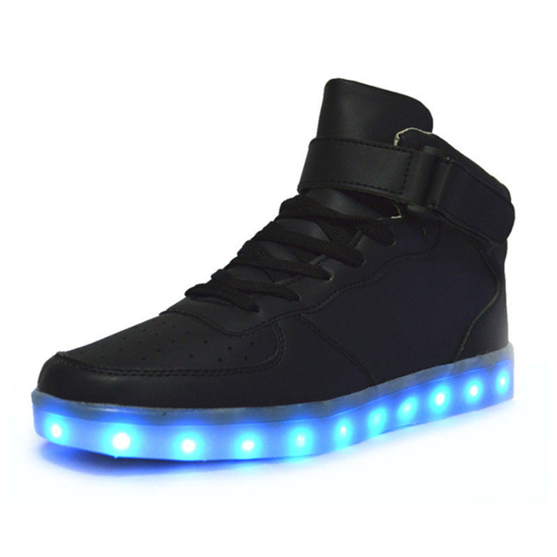 light up high top shoes