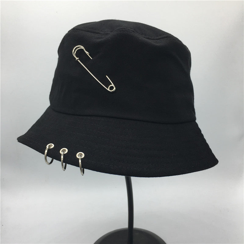 Aesthetic Black Bucket Hat Outfit