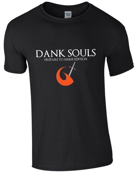 T soul. Футболка Dark Souls.