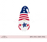 Download Patriotic 4th of July Gnome SVG files for Cricut and ...