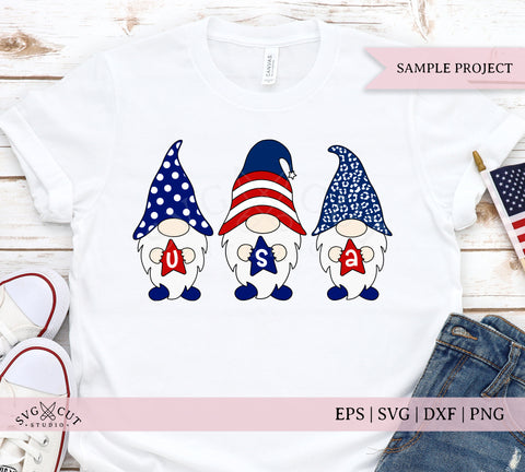 Download Patriotic 4th Of July Gnome Svg Files For Cricut And Silhouette