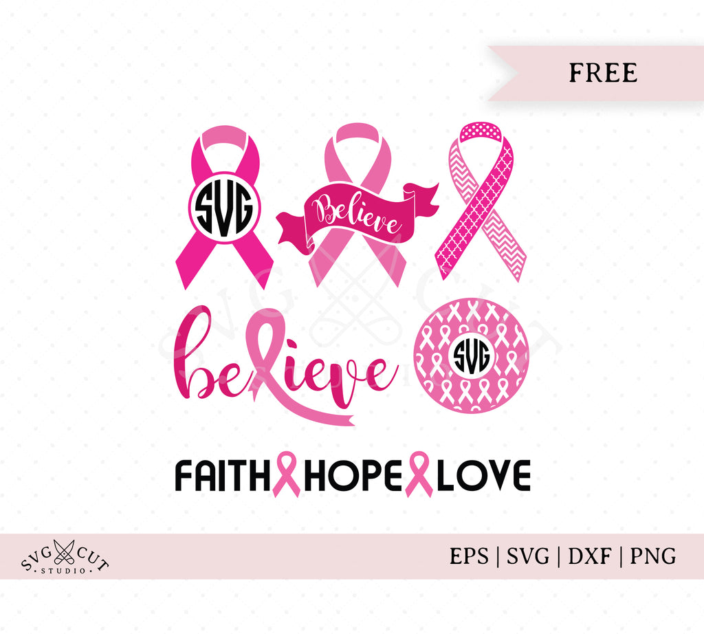 Free Awareness Ribbon Svg Cut Files For Cricut And Silhouette