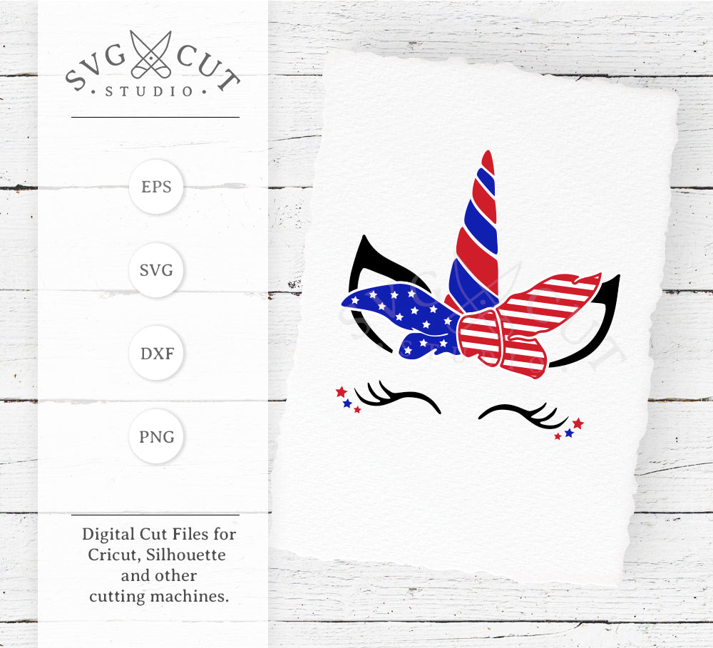 Download 4th Of July Unicorn Svg Files Svg Cut Studio 3D SVG Files Ideas | SVG, Paper Crafts, SVG File