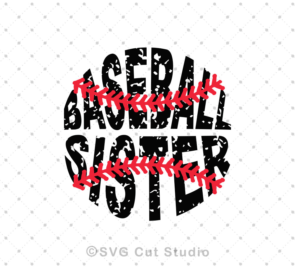 Baseball Sister Png Sublimation Design Download Retro 