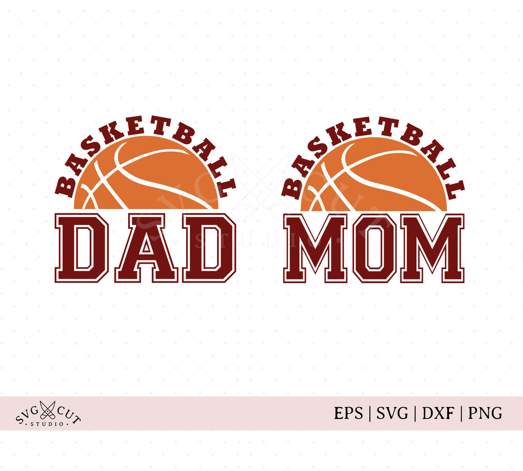 Download Basketball Mom Basketball Dad Svg Cut Files