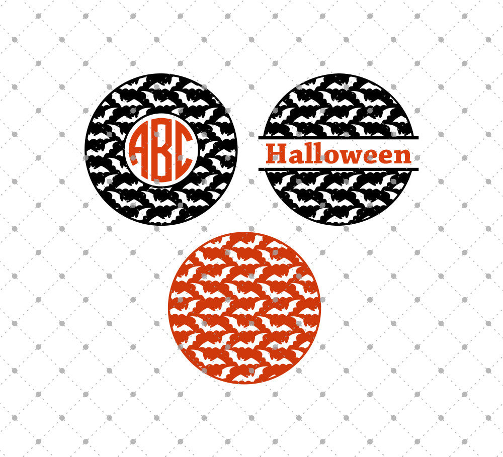 Download Svg Cut Files For Cricut And Silhouette Halloween Monogram Svg Files
