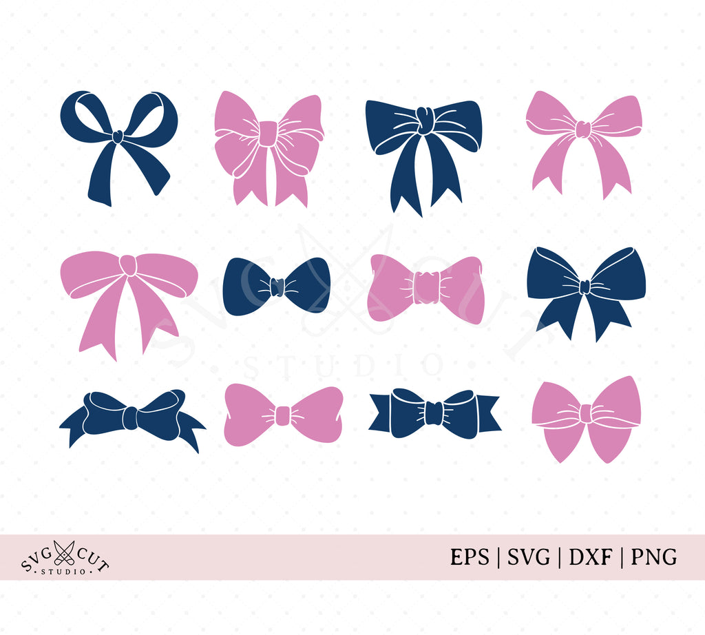 Download Bow SVG cut files - SVG Cut Studio