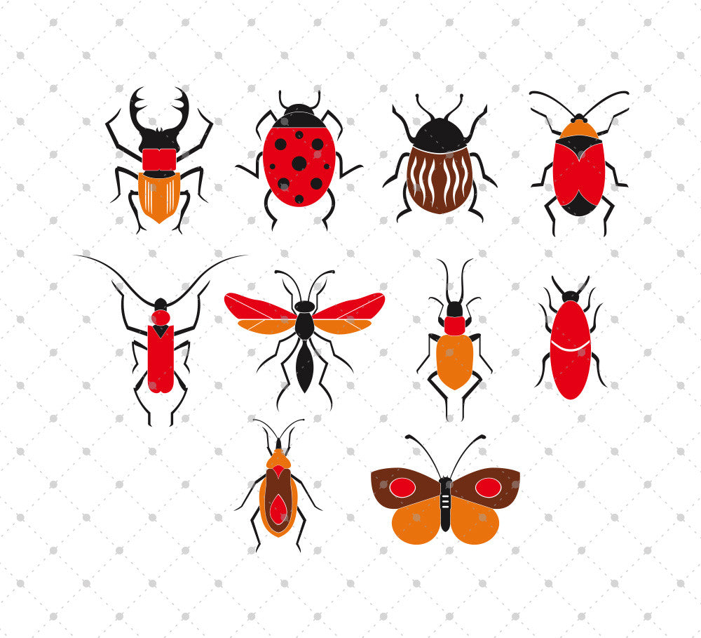 Download SVG Cut Files for Cricut and Silhouette - Bugs and Insects ...