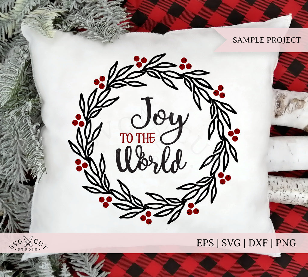 Download Christmas Wreath SVG Files | SVG Cut Studio