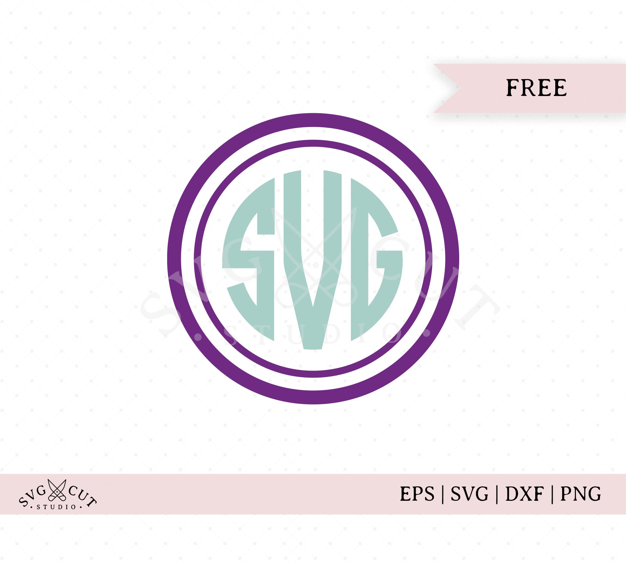 Circle Frame Svg Cut Files