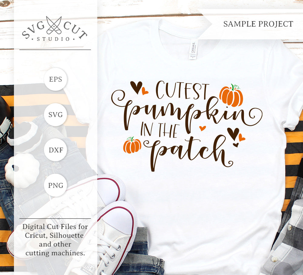 Download SVG Cut Files for Cricut and Silhouette - Cutest Pumpkin ...