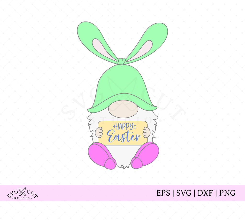 Free Free Easter Bunny Gnome Svg 352 SVG PNG EPS DXF File