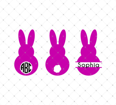 Download Svg Cut Files For Cricut And Silhouette Easter Bunny Files 3
