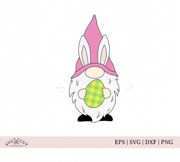 Download Easter Gnome SVG PNG DXF Files for Cricut and Silhouette - SVG Cut Studio