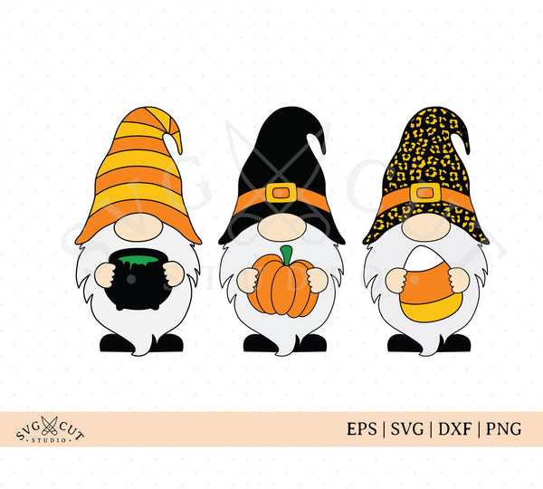 Download Halloween Fall Gnomes SVG files for Cricut and Silhouette ...