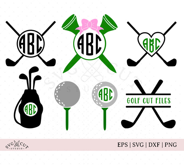 Download Golf SVG Cut Files | SVG Cut Studio