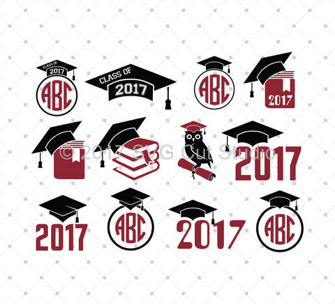 Download Graduation 2017 Svg Cut Files For Cricut And Silhouette