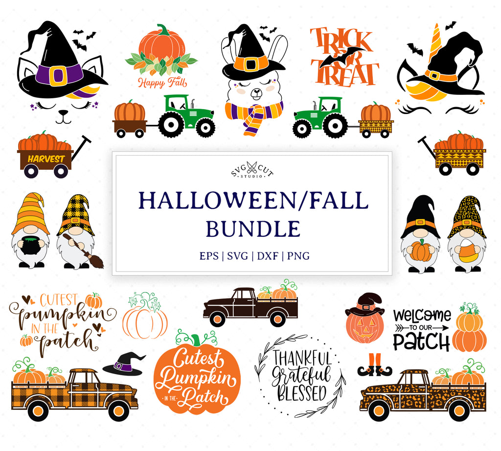 Download Halloween | Fall Bundle SVG Files for Cricut and ...
