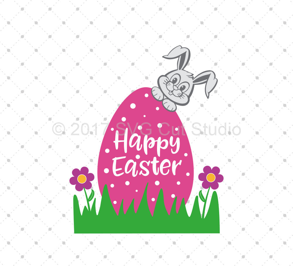 Download SVG Cut Files for Cricut and Silhouette - Happy Easter Bundle Files - SVG Cut Studio