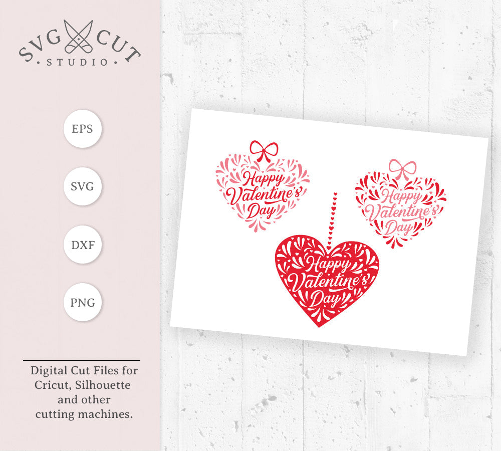 Download SVG Cut Files for Cricut and Silhouette - Valentine's Day ...