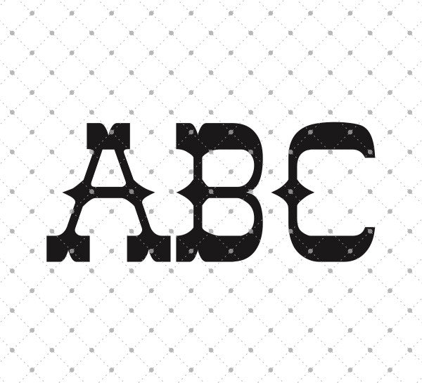 Download SVG Cut Files for Cricut and Silhouette - Initial Monogram ...