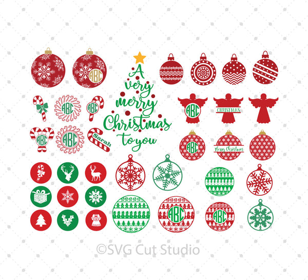 Download Christmas Svg Bundle | SVG Cut Studio