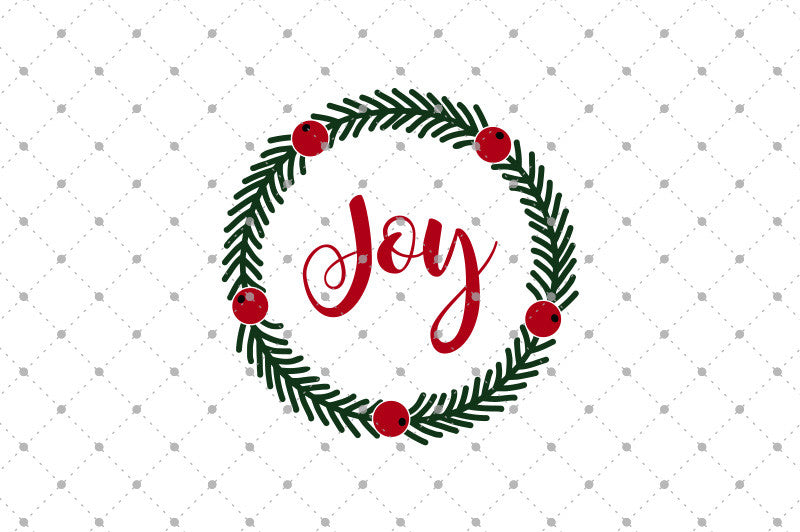 Download Christmas Wreath svg files for Cricut and Silhouette - SVG ...