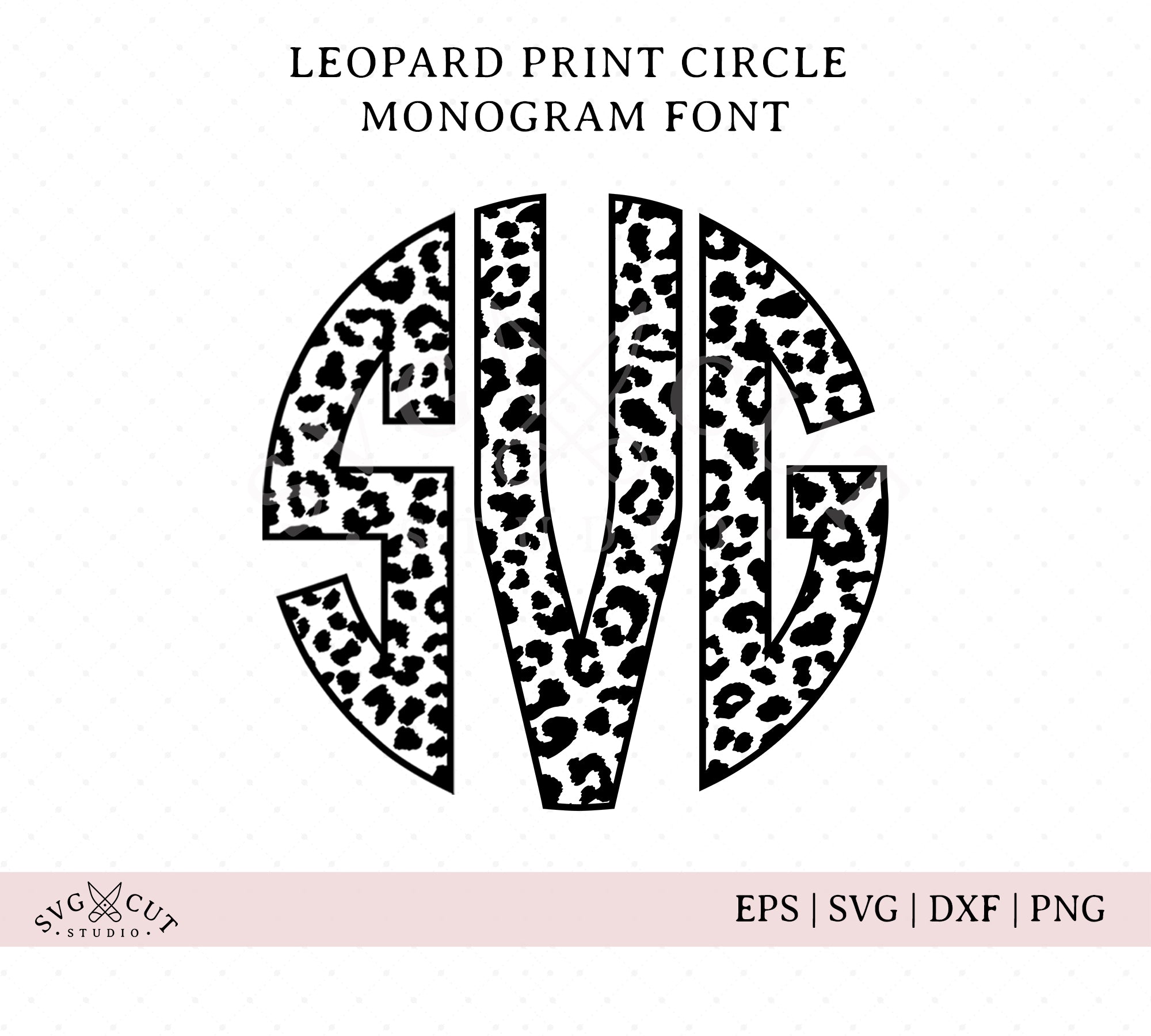 Monogrammed 'Leopard USA' T-Shirt in 2023