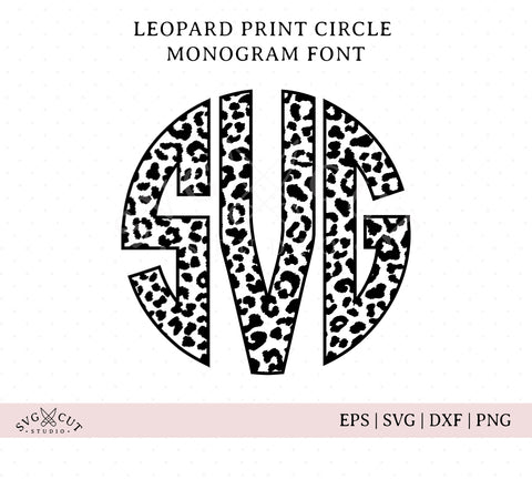 Download Master Circle Monogram Font Svg Dxf Png Cut Files Cricut Silhouette