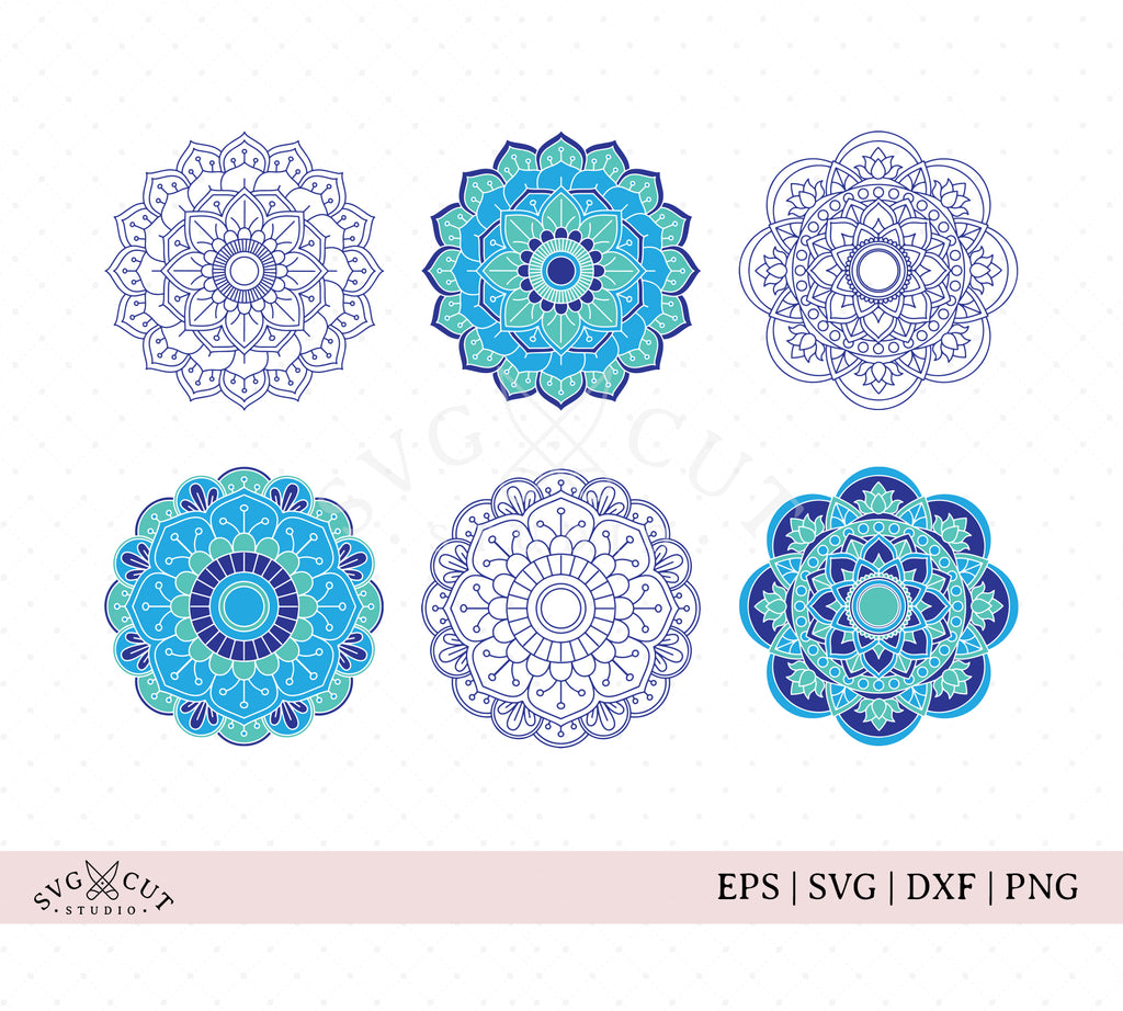 Download Mandala Svg Cut Files