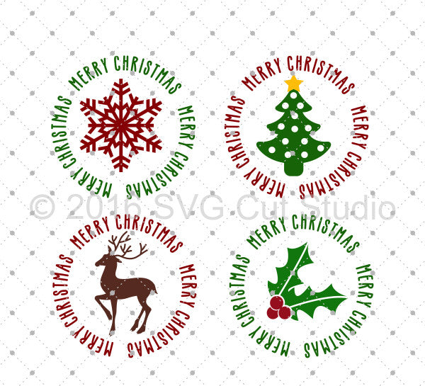 Download SVG Cut Files for Cricut and Silhouette - Merry Christmas ...