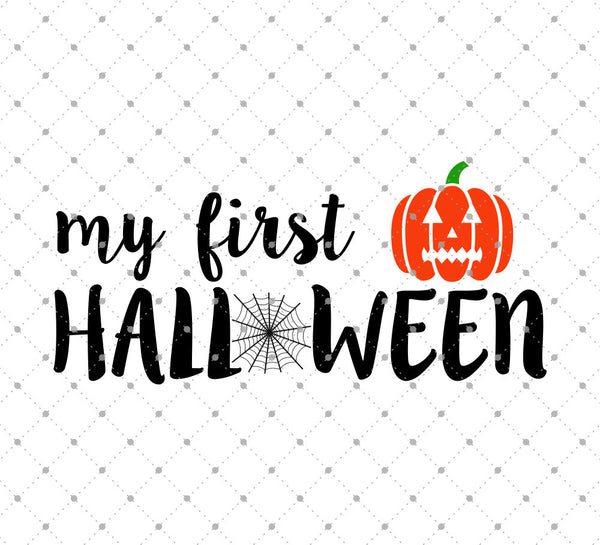 Download SVG Cut Files for Cricut and Silhouette - My First Halloween SVG Files - SVG Cut Studio