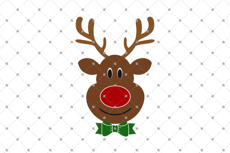 Download Rudolph Reindeer SVG Files - SVG Cut Studio