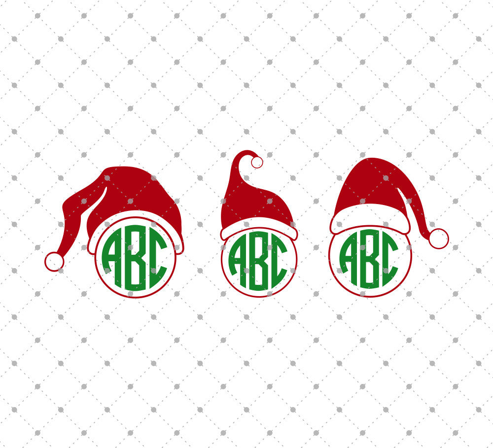 Download SVG Cut Files for Cricut and Silhouette - Santa Claus Hat ...