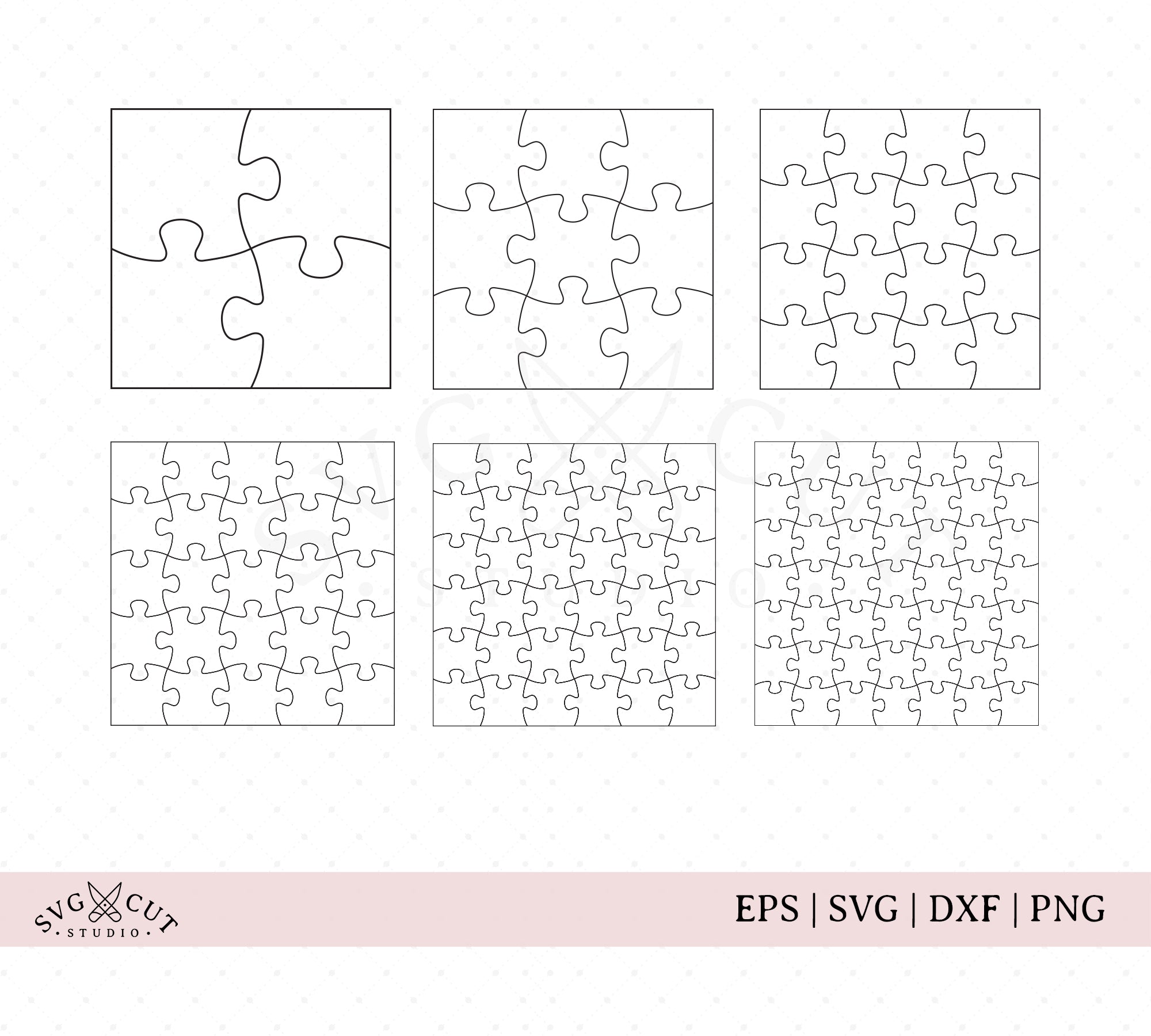 jigsaw puzzle template