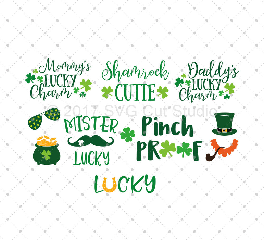 Download Hand Lettered St Saint Patrick S Day Quote Saying Svg File Bundle