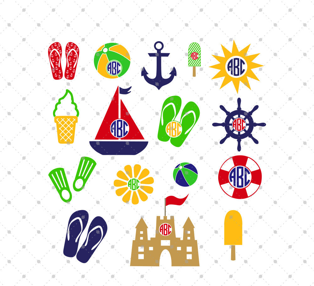 Download SVG Cut Files for Cricut and Silhouette - Summer Files ...
