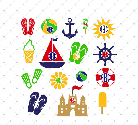 Download Summer Svg Cut Files