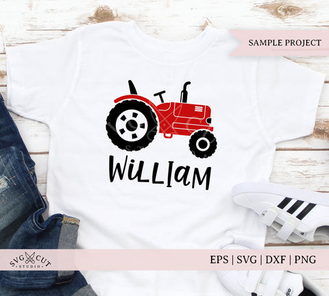 Download SVG Cut Files for Cricut and Silhouette - Tractor SVG Cut ...